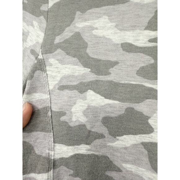 Athleta Balance Printed Dress XS X-SMALL Heather Grey Camo Lux Zip Pocket - Picture 5 of 7